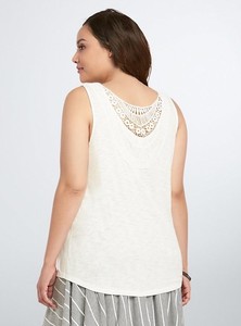 crochet back tank top