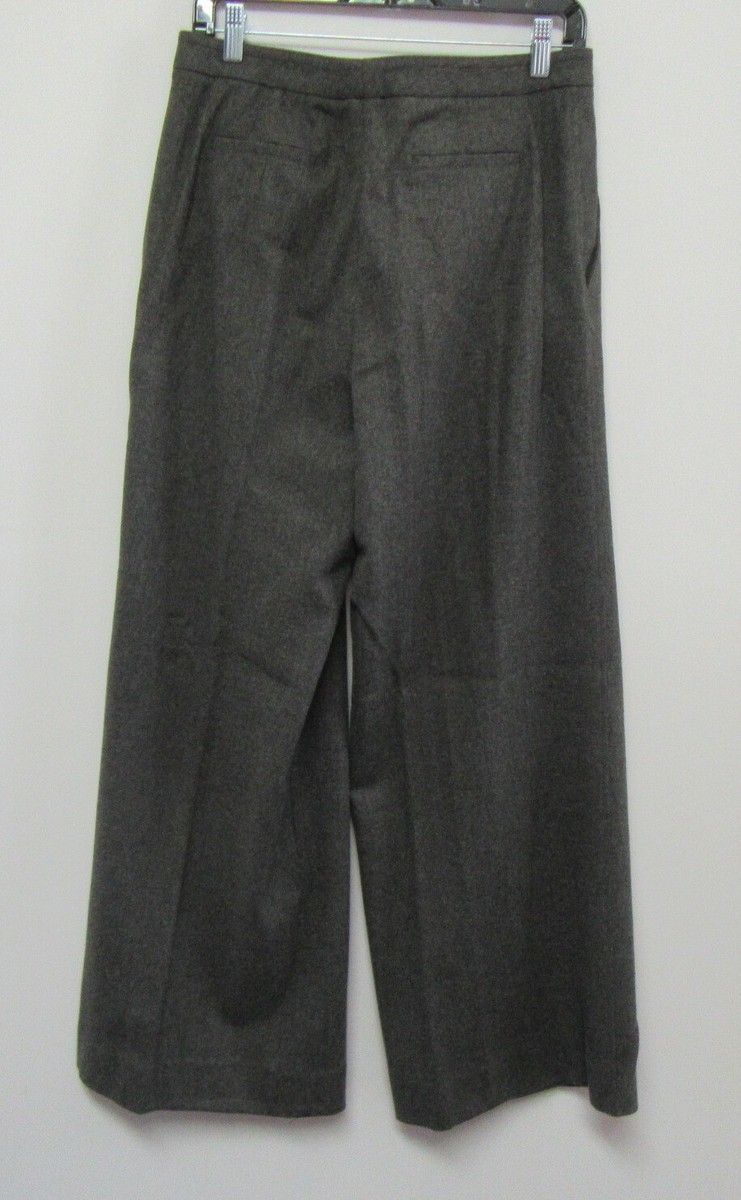 【関税&送料込】Givenchy Givenchy Dark Grey Wool Wide Trouse GIVENCHY Grey Wool Cashmere Wide Leg Pants Size 42 | eBay