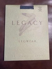 Legacy Legwear Microfiber Control Top Tights Grey Heather Size B - A31857