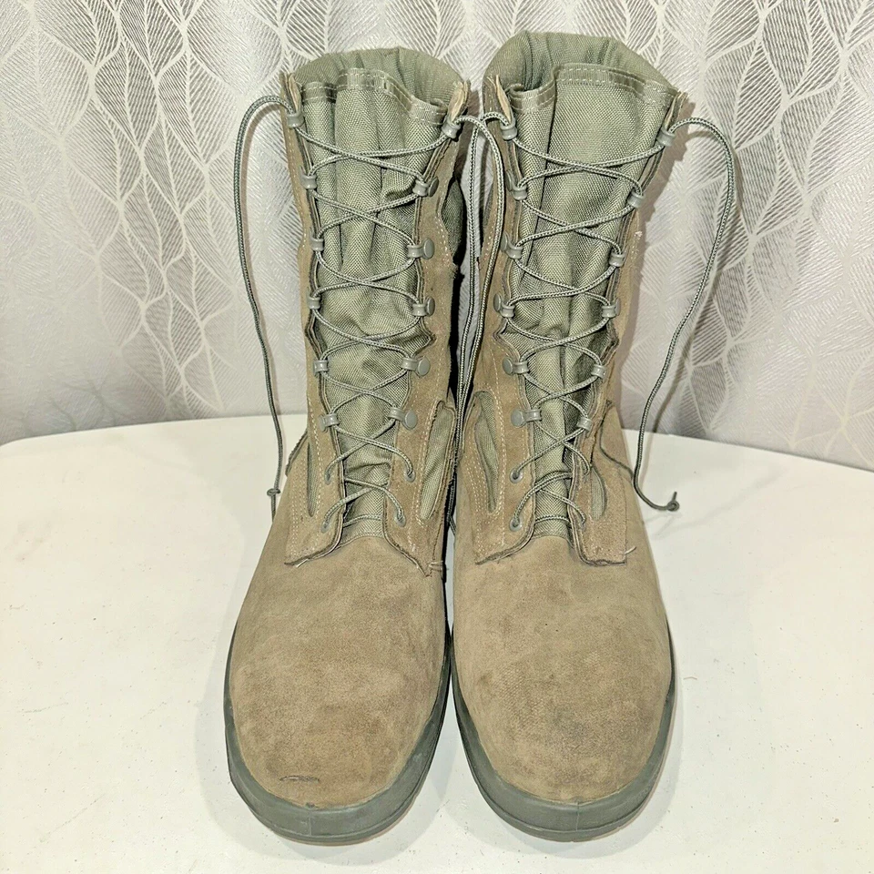 Belleville 600 ST Mens Size 14 R Sage Green Combat Safety Boots - Image 2 of 4