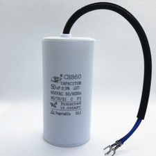 CBB60 Motor Start Capacitor 450V 6 uF 6uF 450V AC 6MFD HVAC Capacitor US stock