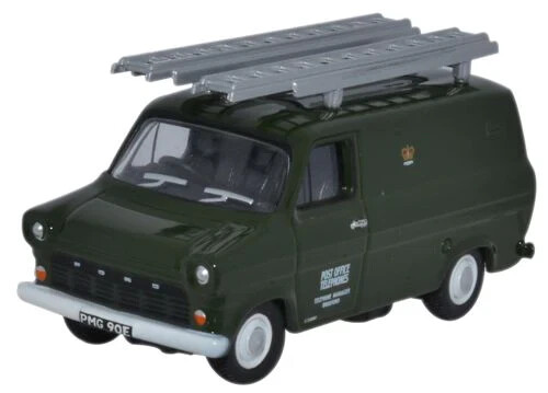 Oxford 76FT1002 Ford Transito Mk1 Verde Ufficio Postale Telefoni 1/76Scale 00 - Foto 1 di 10