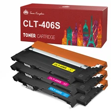 CLT-406S CLT-K406S Toner Cartridge Lot for Samsung Xpress C410W C460FW CLP-365W