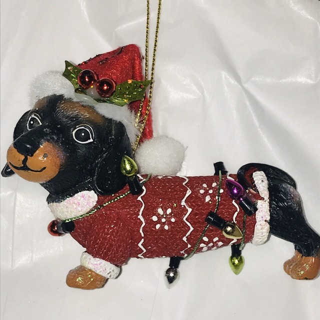 Dachshund, Wiener Dog Christmas Tree Ornament eBay