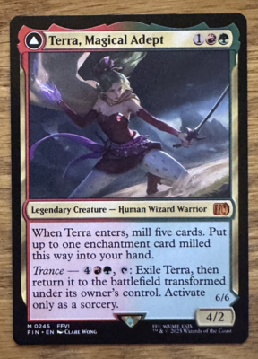 final fantasy mtg esper MTG Final Fantasy, Terra, Magical Adept / Esper Terra