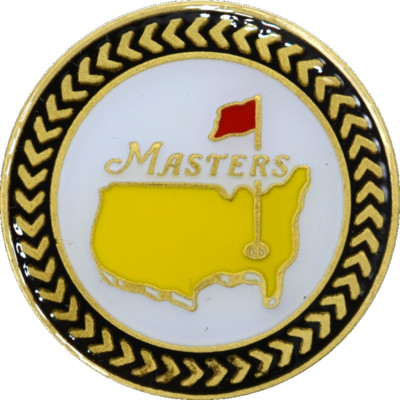 2013 Masters Flat BLACK Ball Mark MARKER from AUGUSTA NATIONAL