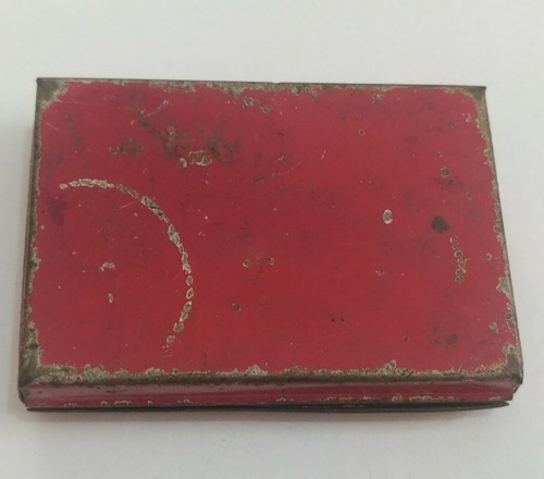 Rare ISRAELI Tin metal box of stamp ink pad NetzahFactory Rare 40s/50s unusual - Picture 6 of 11
