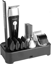	Sminiker 5-in-1 Professional Waterproof Grooming Kit Hair & Beard Trimmers	