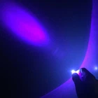 sale 5pcs LED Keychain Torch Flashlight Finger Light Blue/Green/Red/Purple Lamp