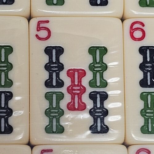 Sie wählen - Mahjong Mah Jongg Ersatz Kunststoff Creme 1 1/4" x 1" x 3/4" - Bild 16 von 44