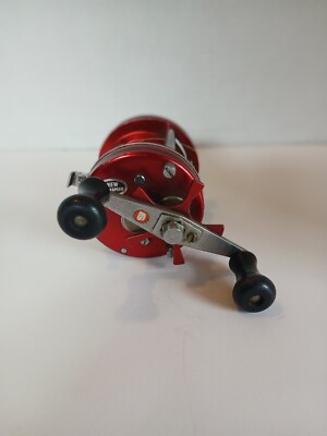 Old Abu Ambassadeur 5500 Red Fishing Reel Garcia Sweden | eBay