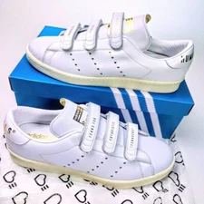Adidas US 13.5 Men's White/Gold  Retro Stan Rare Human Made Collab - FZ1711  New