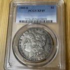 1901-S Morgan Silver Dollar - PCGS XF45