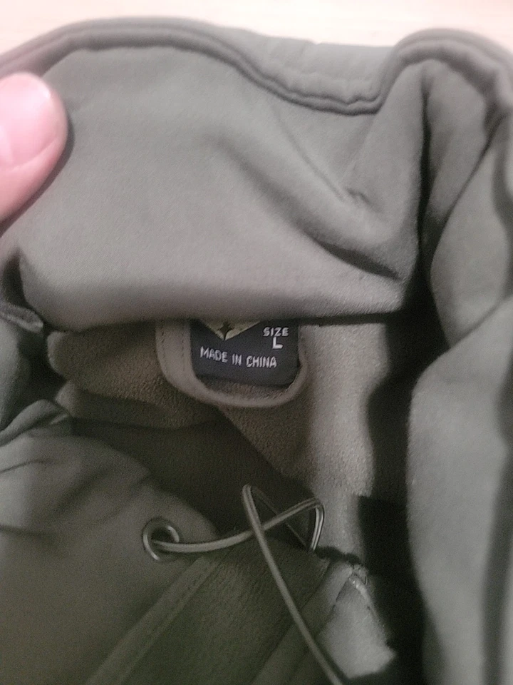 Chaqueta Condor Para Hombres Talla Grande Verde 602 Summit Abrigo Táctico Oculto de Cáscara Suave Foto 3 de 4