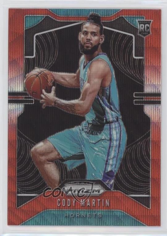 2019-20 Panini Prizm Rookie Ruby Wave Prizm Cody Martin #278 0u2j