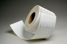 3M Reflective Prismatic Conspicuity Tape 983 Diamond Grade White 6" x 10 ft