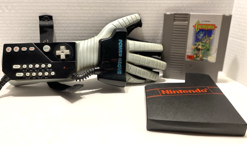 Manette Power Glove Pour NES / Famicom, Avec Boîte Et Manuel D'origine - Occasion En état Fonctionnel