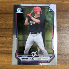 Bowman Chrome 2026 1st Bowman Sam Petersen Washington Nationals #BCP-122