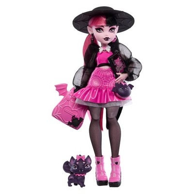 Mattel HRP64 - Monster High - Puppe mit Zubehör und Accessoires, Draculaura