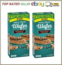 2 pack - Nature Valley Peanut Butter Chocolate Wafer Bar (20 ct.) free shipping