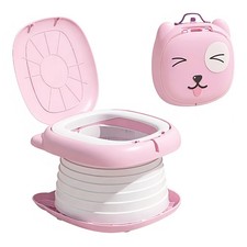 2 in 1 Kids Baby Toilet Seat Toddler Training Potty Trainer Safety Chair Urinal
