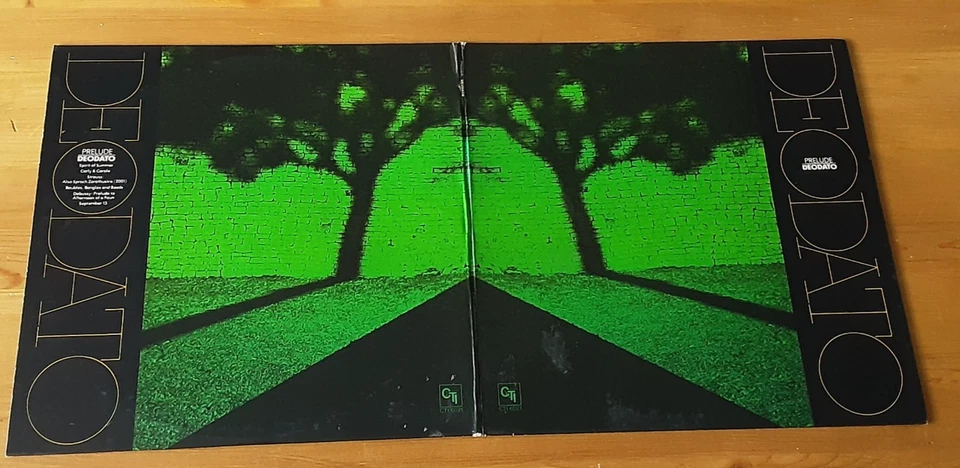 12" LP - Prelude, Deodato, 1973, CTI RECORDS (CTI 6021) U.S.ISSUE - Image 4 of 4