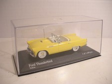 Vintage Minichamps Die Cast Scale Model Paul's Art 1955 Ford Thunderbird 1:43