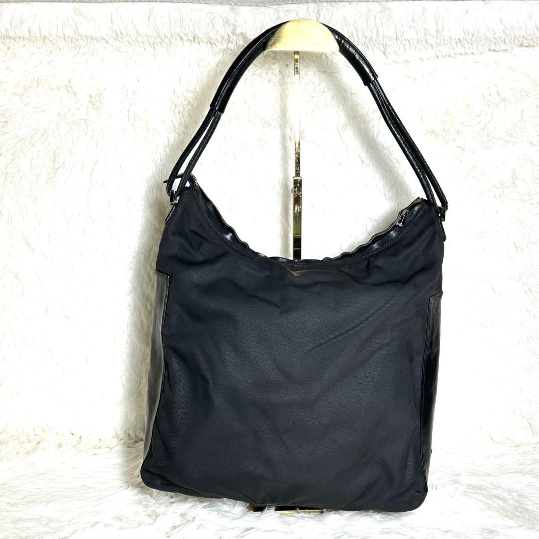 Gucci Brown Leather One Shoulder Handbag with Auto-Open 001 2058 3014 Pre-Owned