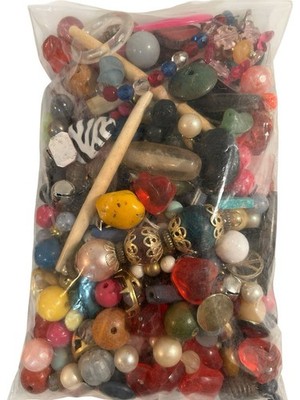 Mixed Beads Lot for jewelry making, 1 Pound