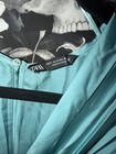 Zara Turquoise Satin Effect Pleated Jumpsuit With Waist Ring Size S 🍌 — photo 3