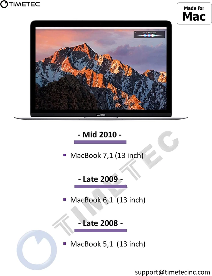 Timetec 8GB Kit(2X4Gb) Compatible for Apple DDR3 1067Mhz / 1066Mhz PC3-8500 for - Image 3 of 4