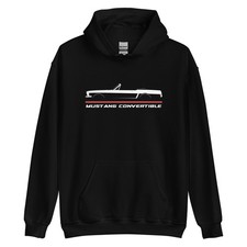 Premium Hoodie For Mustang Convertible 1964-1966 Car Owners Birthday Gift