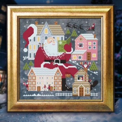 Weihnachtsmann Geschichtenerzähler Weihnachten Weihnachten Nussknacker Fee Kreuzstich Muster Sampler