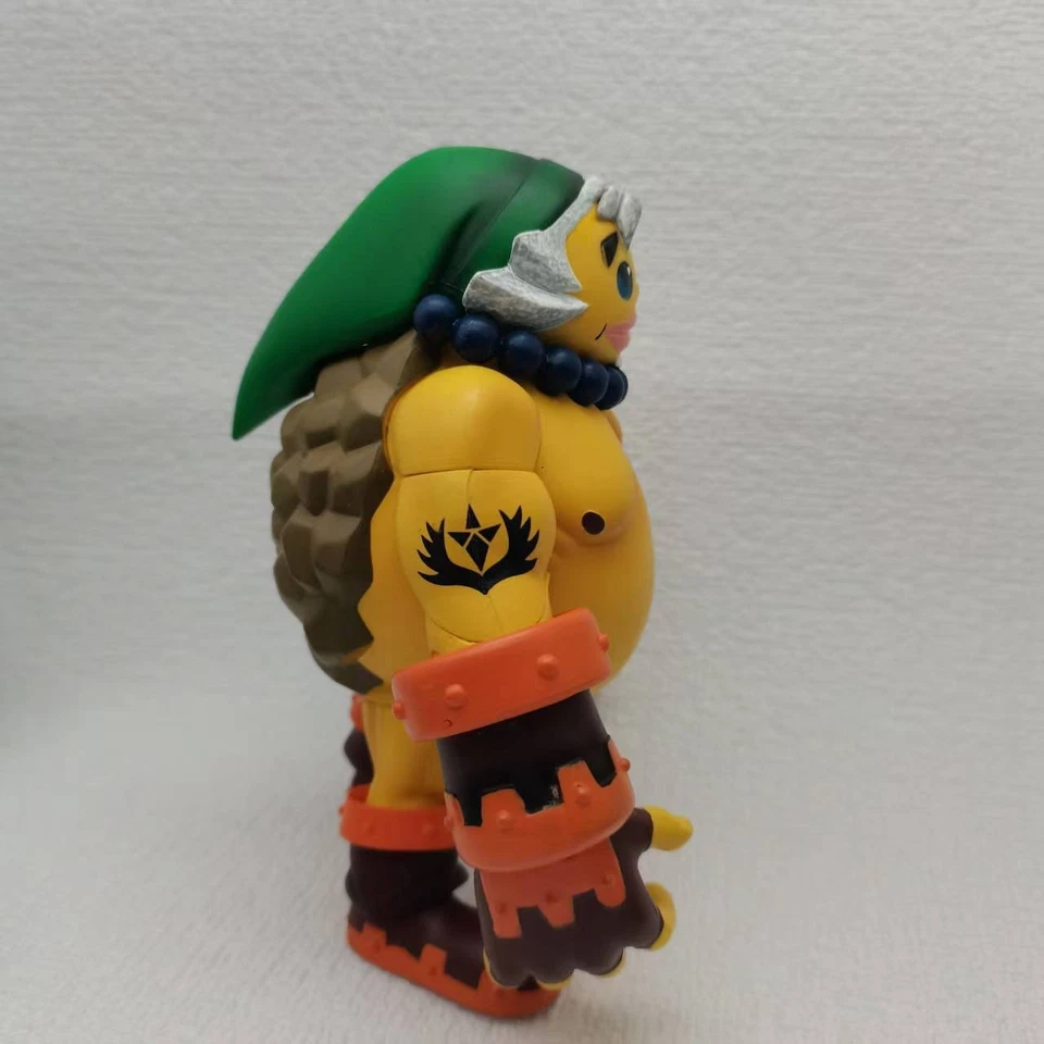 Boneco de ação Legend of Zelda Majoras Mask Goron Link EPOCH 2001 sem caixa sem base - Imagem 4 de 4