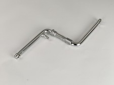 Bicycle Bike One Piece Crank 6-1/2" 165mm Steel Chrome Beach Cruiser Lowrider