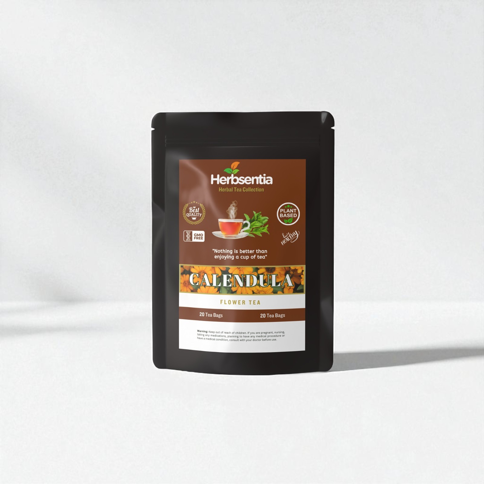 &ndash; Light Floral Herbal Tea With Gentle Notes