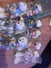 8 Different Limited Editon Elvis Beanie Babies