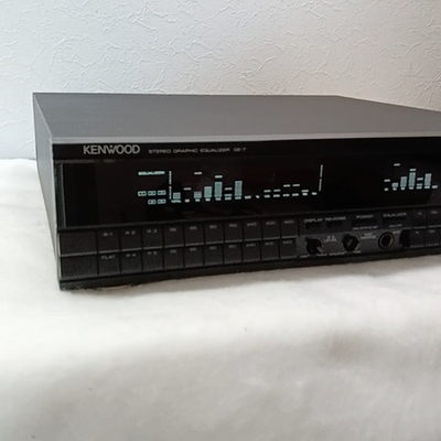 Kenwood GE-7 Graphic Equalizer Stereo Hi-Fi Home Audio RCA Tested