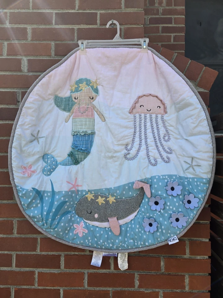 Комплект постельного белья для детской кроватки NoJo Sugar Reef Mermaid 4 штуки - Изображение 2 из 4