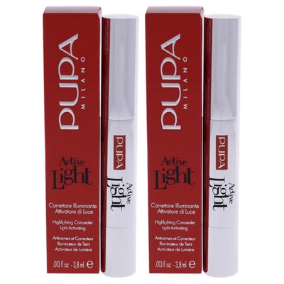 Active Light Highlighting Concealer - 001 Luminous Ivory by Pupa Milano for W...