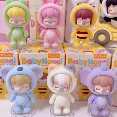 Rolife Baby Nanci Fluffy Party Series Confirmed Blind Box Figure Doll Art Kits