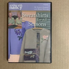 Sewing With Nancy, Nancy Zieman, Sweatshirts for All Seasons