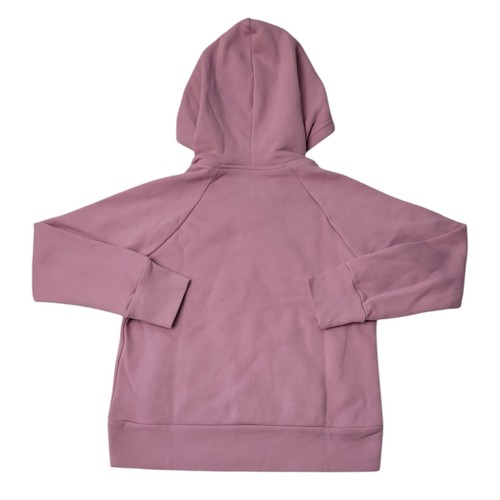Under Armour Girl's Large Logo Rival Soft Fleece Hoodie - Picture 2 of 6