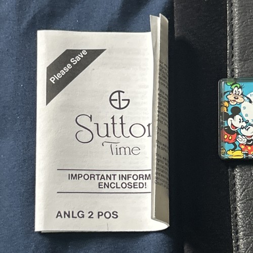 Rare New Vintage Time Works Disney Sutton Watch Wristwatch Limited Edition - Picture 3 of 8