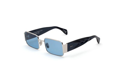 Retrosuperfuture Sonnenbrille V5H Z Metallic blue Silber Blau Herren Damen 