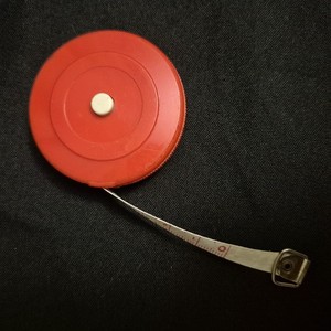 Vintage Tape Measurer Portable Retractable Ruler 40 In Fibre Glass Tape Japan
