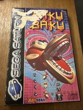 Sega Saturn Baku Baku & Club Saturn Music Promo Bite Insert Boxed With Booklet