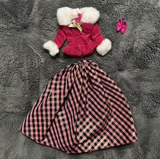 Barbie 1996 Avon Special Edition Winter Rhapsody OUTFIT Only Second in a Series