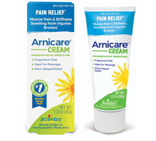 Boiron Arnicare Cream for Relief for Joint Pain Muscle Pain Fast Absorbing 1.3o