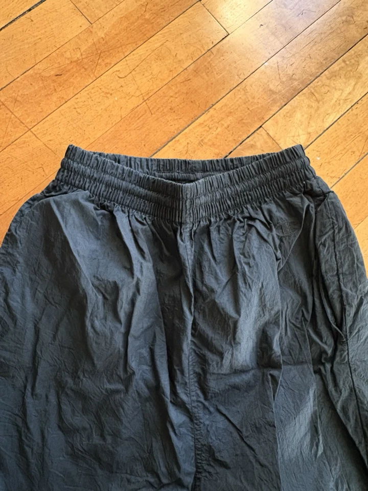 Champion **Vintage** Nylon Ankle Zip Windbreaker Joggers-Black-Women’s M Foto 3 de 4